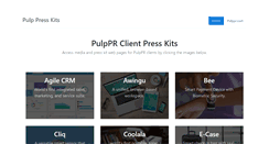Desktop Screenshot of madewithpulp.com