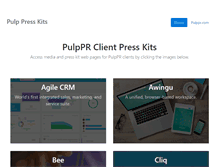 Tablet Screenshot of madewithpulp.com